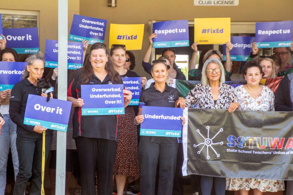 Esperance teachers stage ‘stop work’